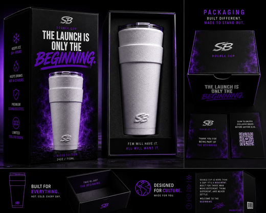 Double Cup Tumbler 20oz Signature Styrofoam Launch Edition