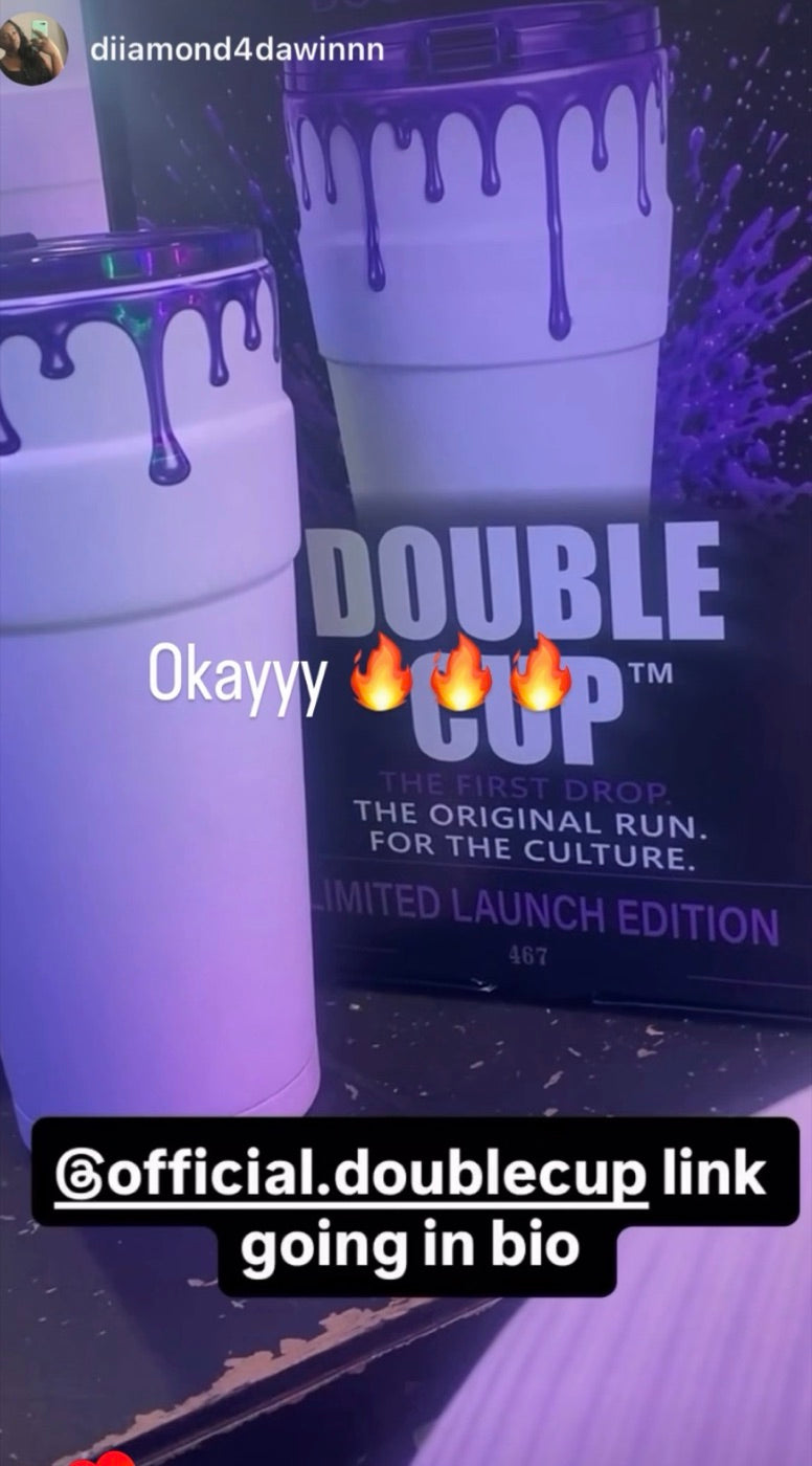 Customer photo of Double Cup and launch box